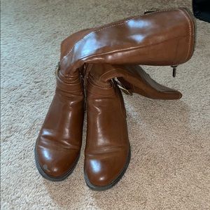 BEAUTIFUL FRANCO SARTO CALF LENGTH BOOTS
